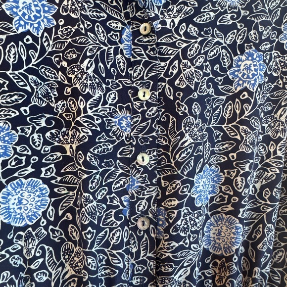 GARNET HILL 100% Silk Shirt Dress - Picture 6 of 12